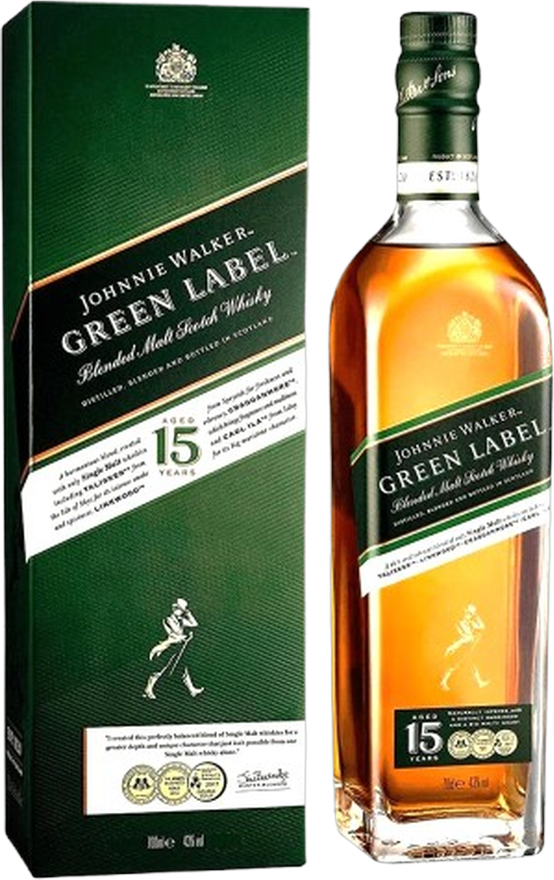 Johnnie Walker Green Label 15 Años