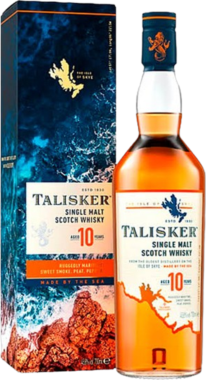 Whisky Malta Talisker 10 Años