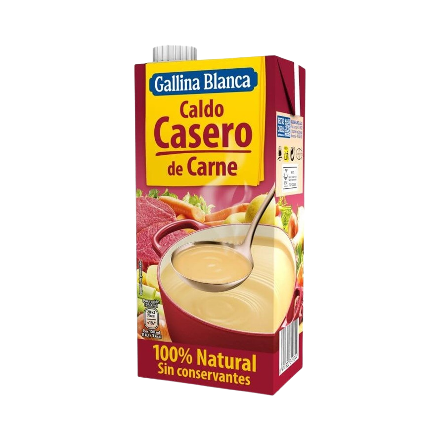Caldo Casero de Carne Brick 1 L