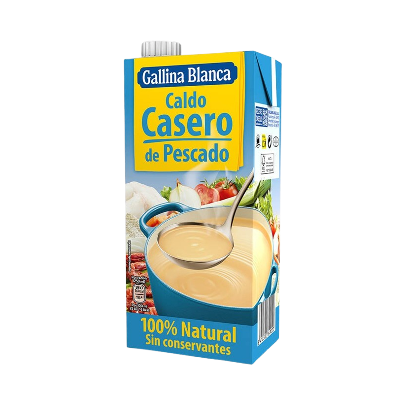 Caldo Casero de Pescado Brick 1 L