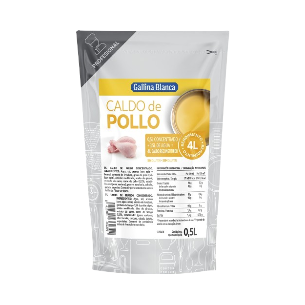 Caldo de Pollo Concentrado 0,5 L