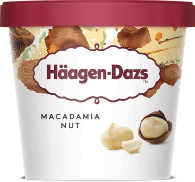 Vainilla con Nueces de Macadamia Mini