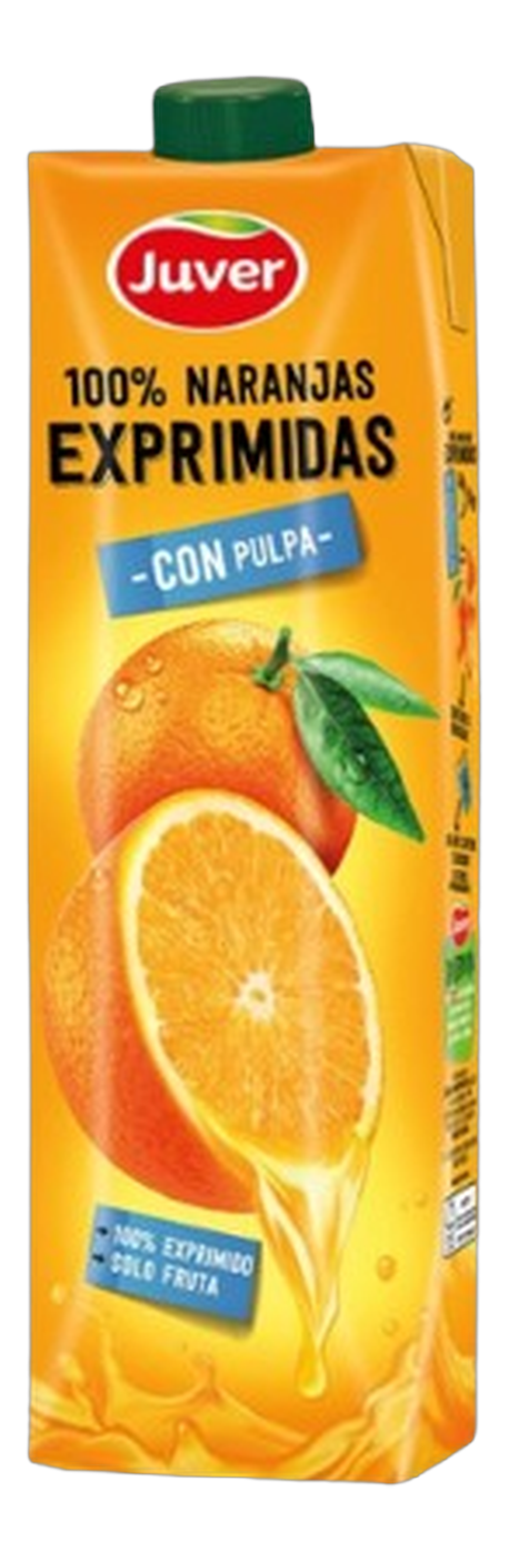 Zumo de Naranja Exprimida con Pulpa 1 L