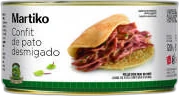 Carne de Pato Desmigada Confitada 1,2 kg