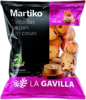 Pan Tostado con Pasas 250 g