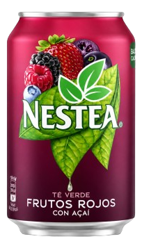 Té Verde Frutos Rojos con Açaí Lata 33 cl