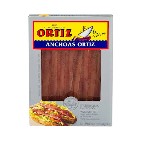 Anchoas en Aceite de Oliva Barqueta 55 g