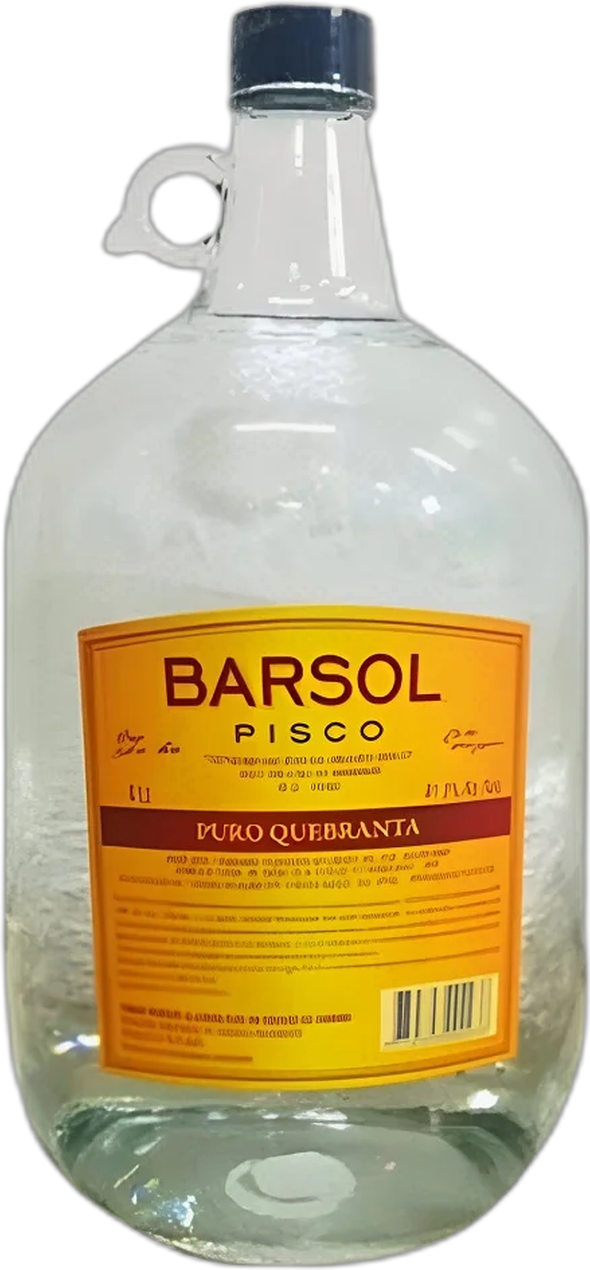 Pisco Barsol Quebranta 4 L
